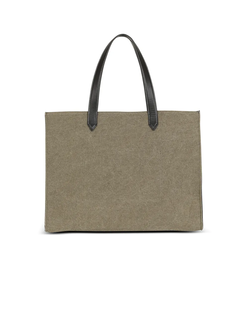 B-Army Shopper Medium-Canvas & Logo