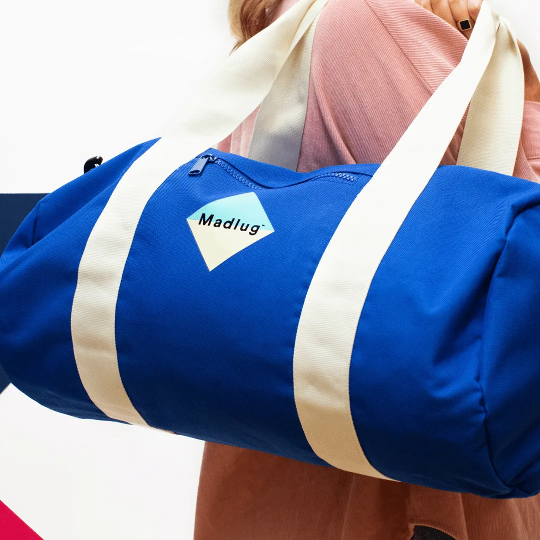 Blue Duffel Bag