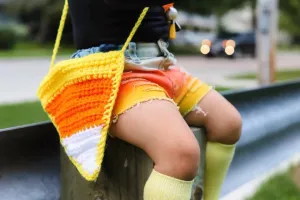 Candy Corn Purse
