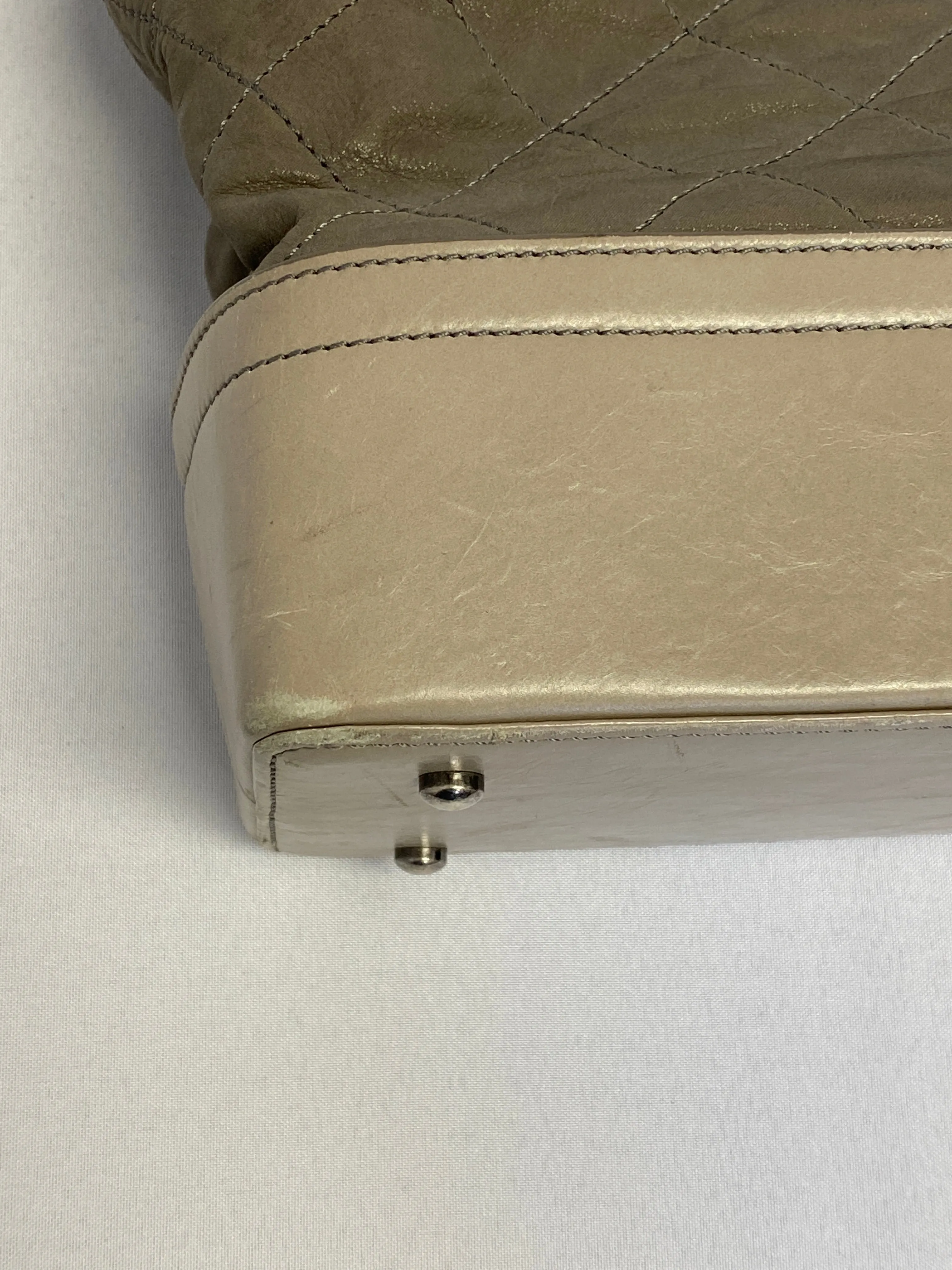 Chanel Grey Large Tote