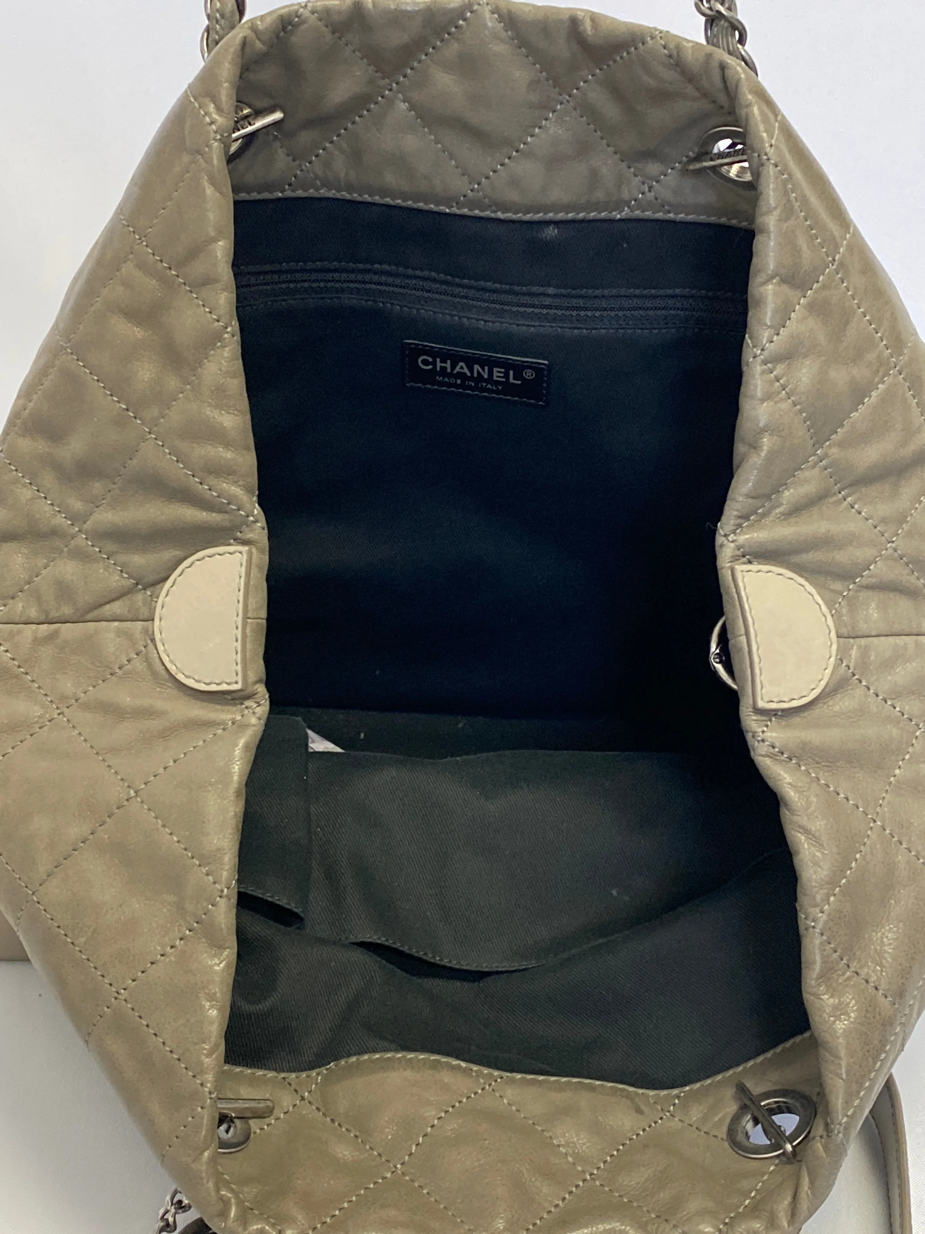 Chanel Grey Large Tote