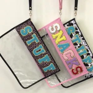 Chenille Letter Bags