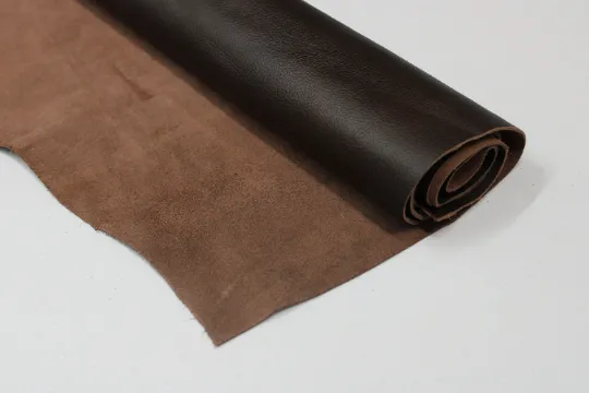 Chocolate Brown Leather  PRE CUT Pieces | 12"x12", 12"x18", 12"x24" Precuts Sheets for Crafts
