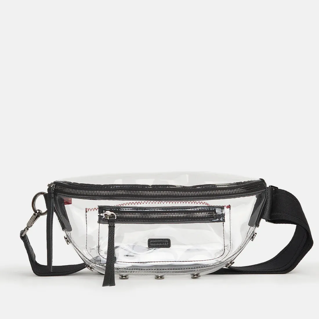 Clear Charles Crossbody (Black/Gunmetal)