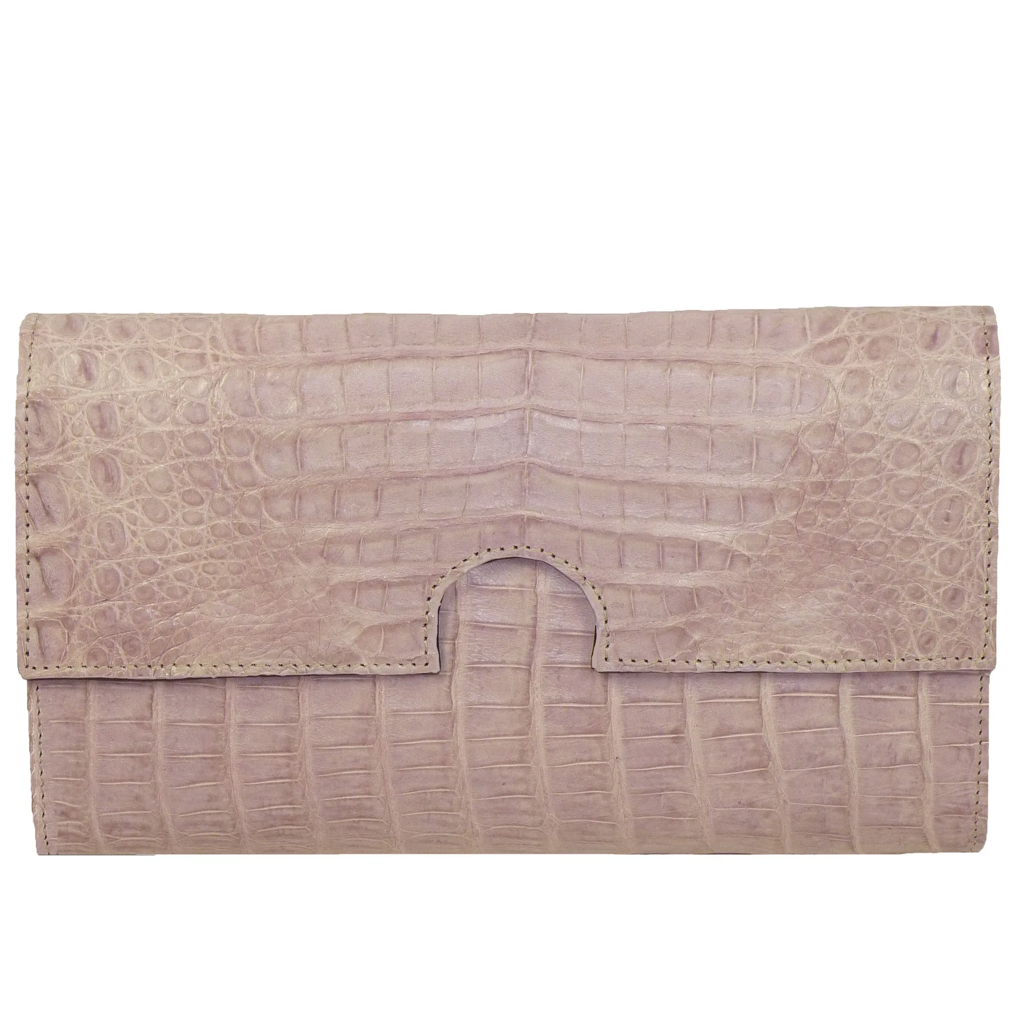 Coly Clutch in Crocodile