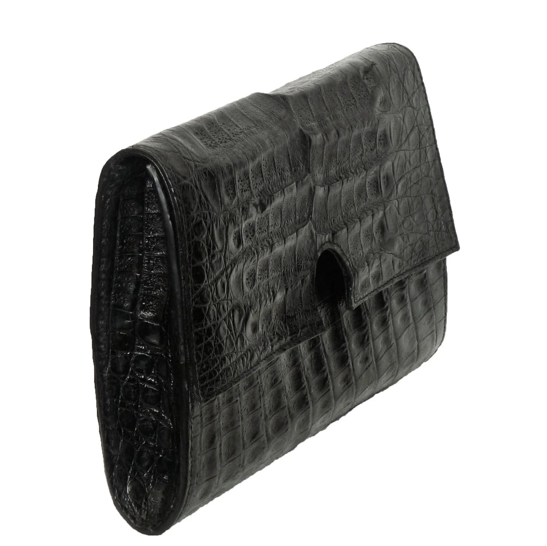 Coly Clutch in Crocodile