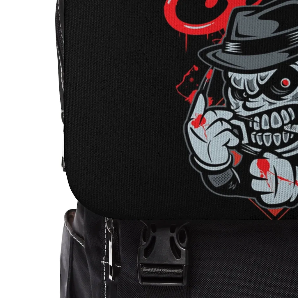 Custom No Sleep Casual Shoulder Backpack
