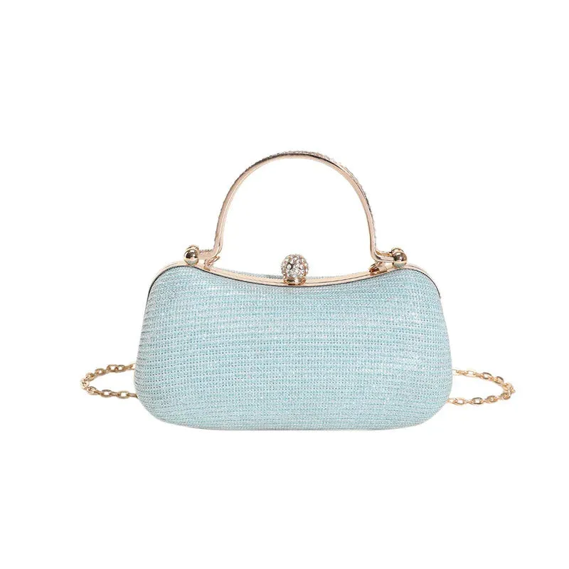 Cute Small Sparkly Shoulder Crossbody Bag Luxury Party Evening Handbags and Purses Clutch Bag