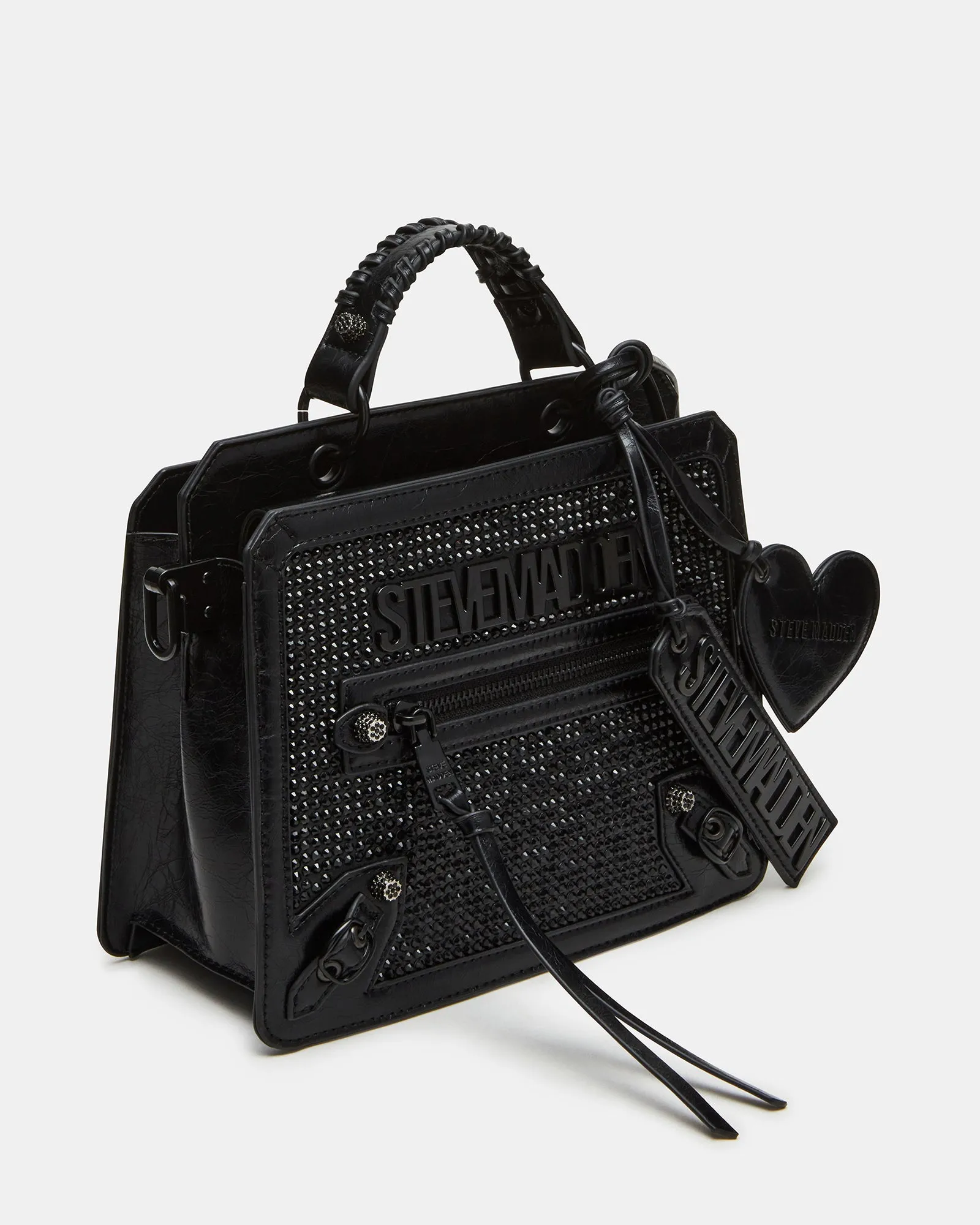 EVELYN CHARMS BAG BLACK/BLACK