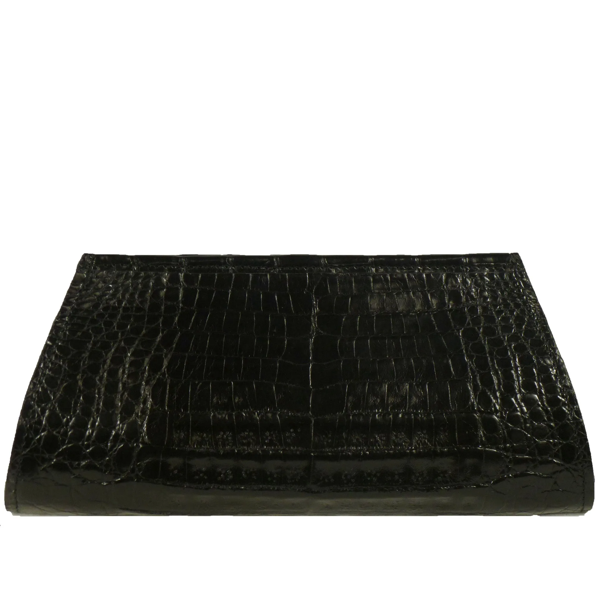 Evening Clutch in Crocodile