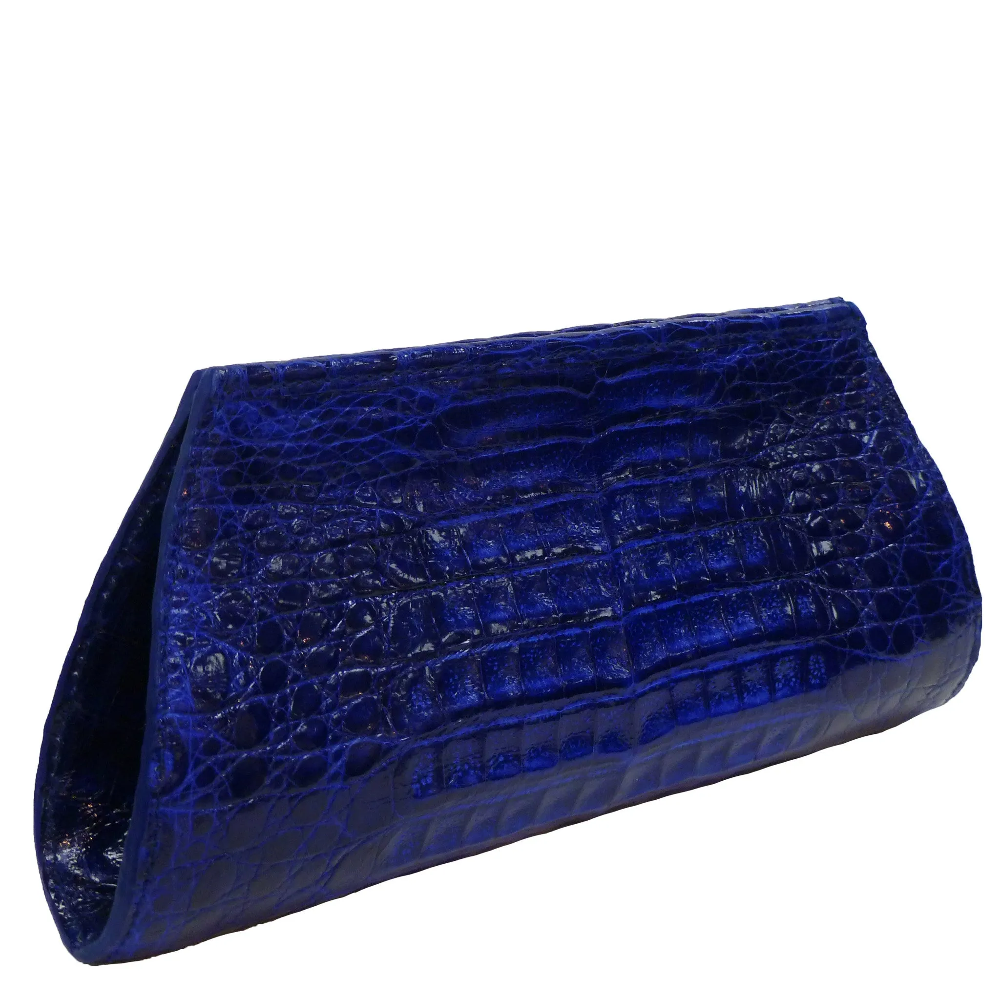 Evening Clutch in Crocodile