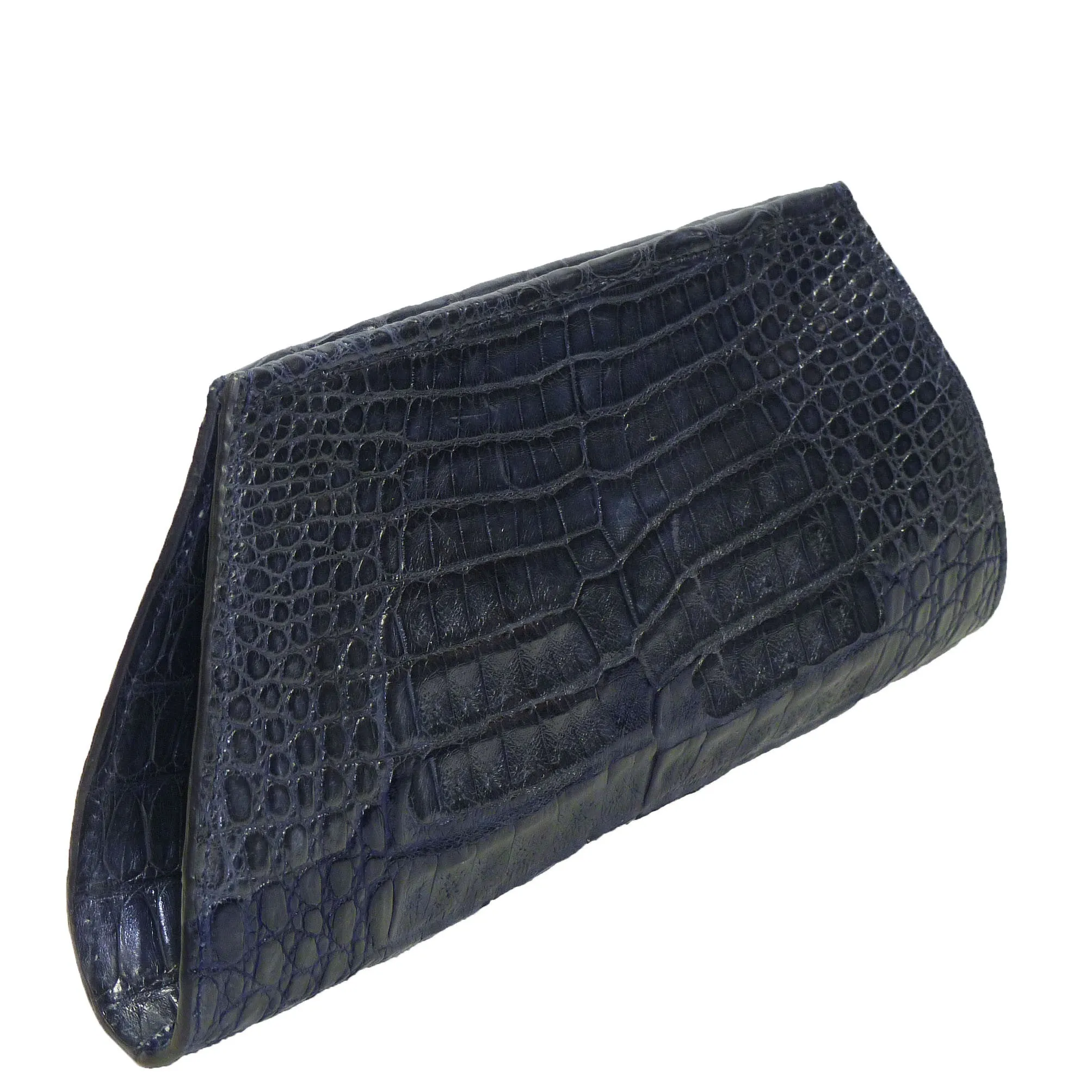 Evening Clutch in Crocodile