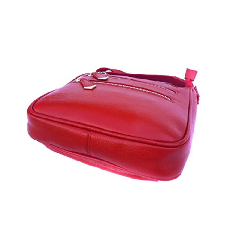 Genuine Leather Crossbody Locking CCW Purse