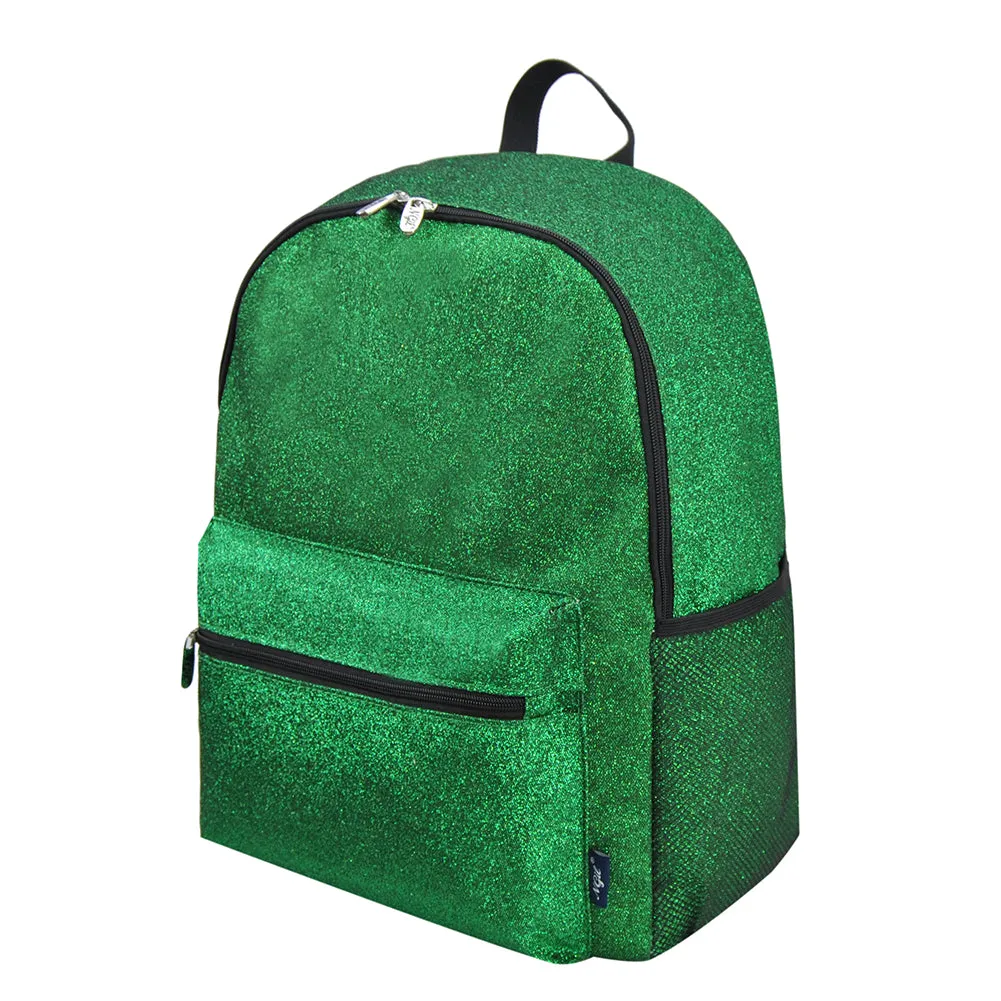 Green Glitter Large Gymnastics Competition backpacks and Cheer Dance Backpack