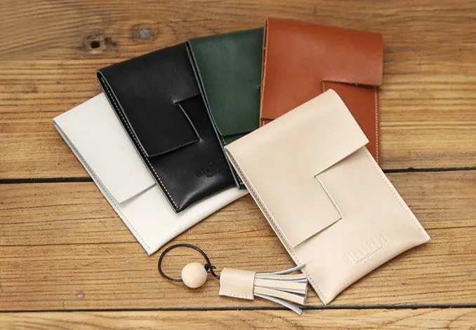 Green Leather Purse Crossbody Phone Purse Mini Leather Crossbody Bag Women'Small Crossbody Bag
