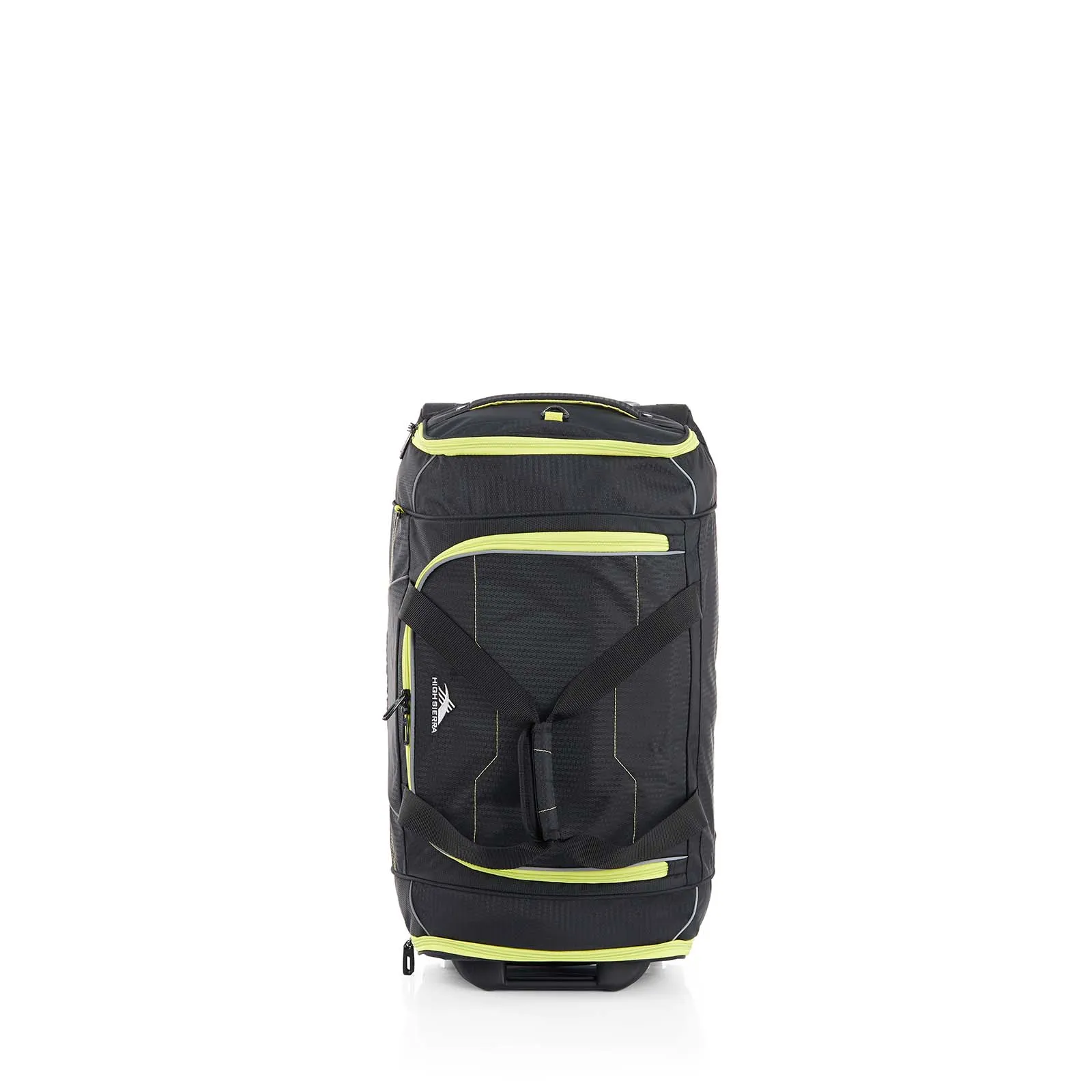 High Sierra Ultimate Access 3 66cm Wheeled Duffel Black-Lime