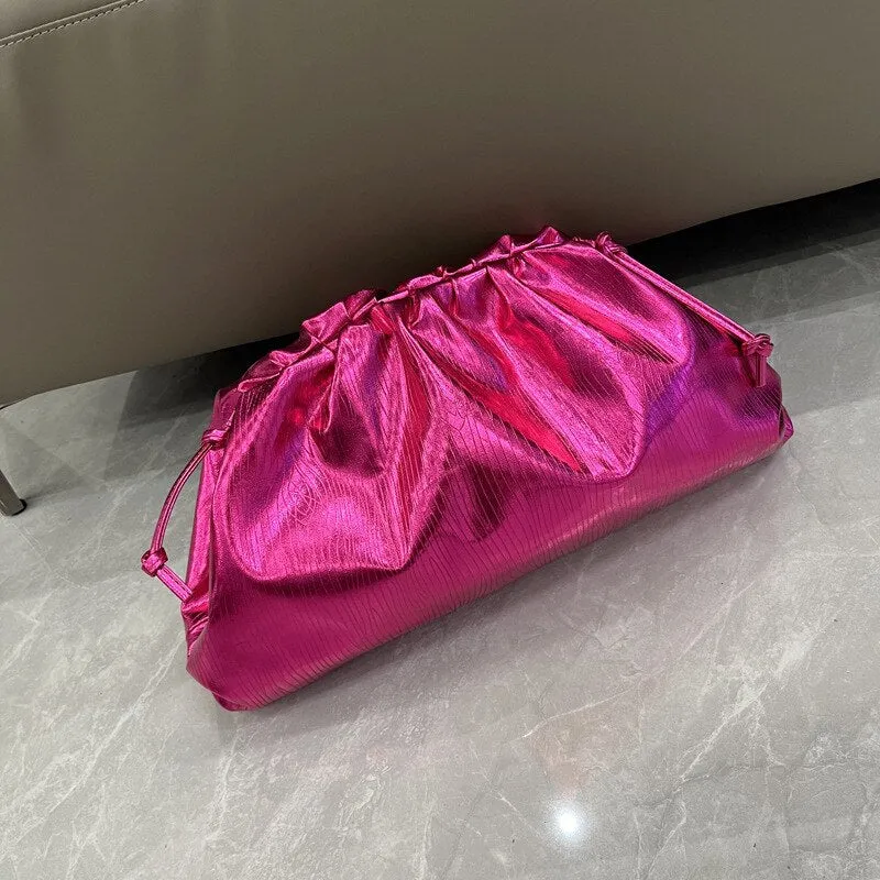 Luxury Designer Brand Purses and Handbags Silver And Gold Party Clutch Purse Evening Bag Ladies Trend Shoulder Bag Pouch Bags