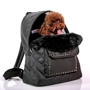 Quilted Leather Backpack Carrier