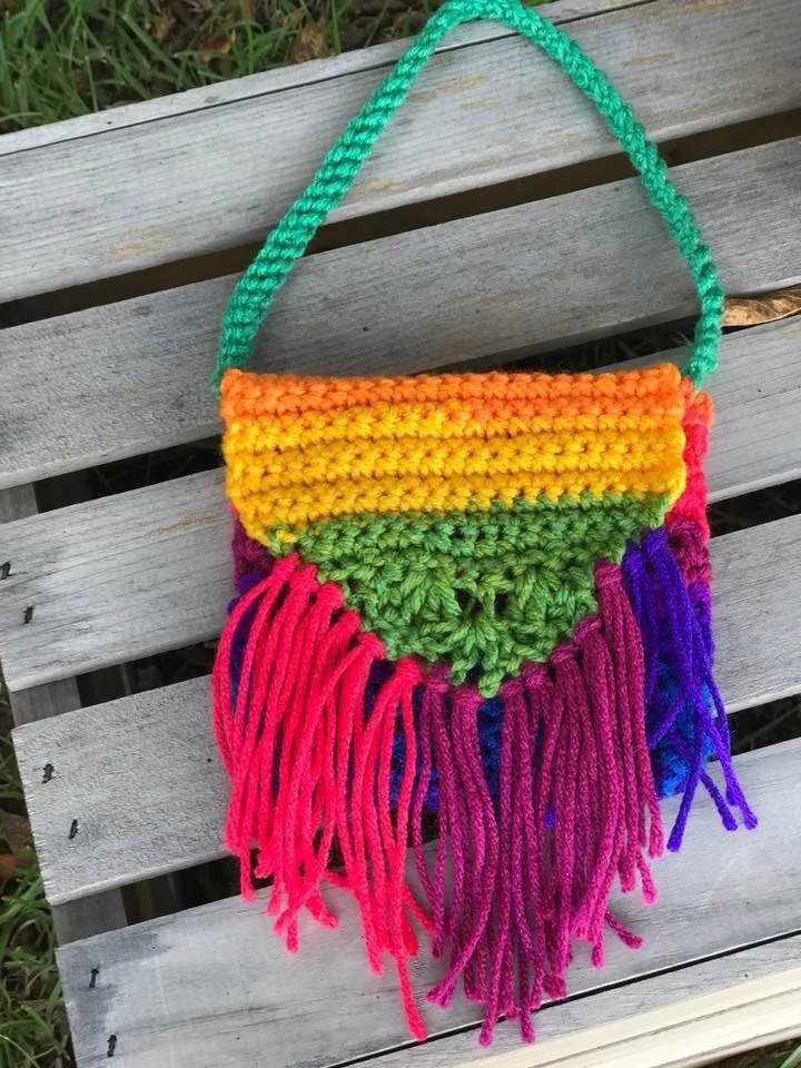 Rainbow Child Purse
