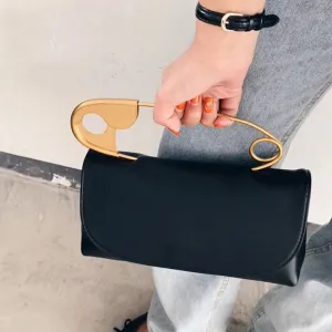 Safety Pin Handbag Bags Purse