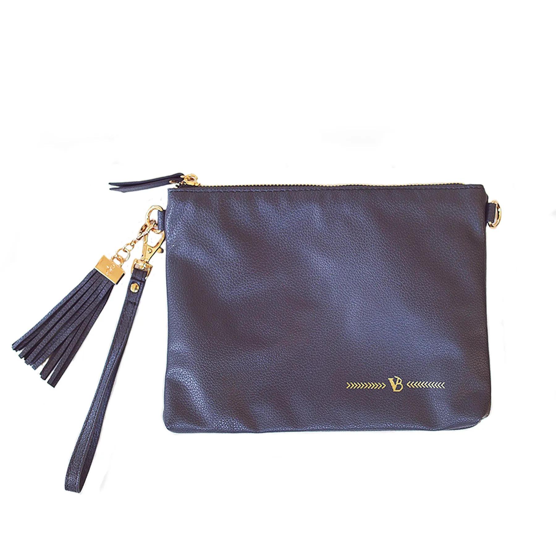 Vilah Bloom - Simple Clutch - Grey