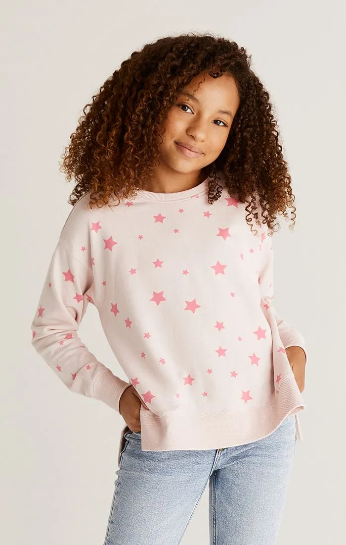 Z Supply Girls Star Modern Weekender - Pink