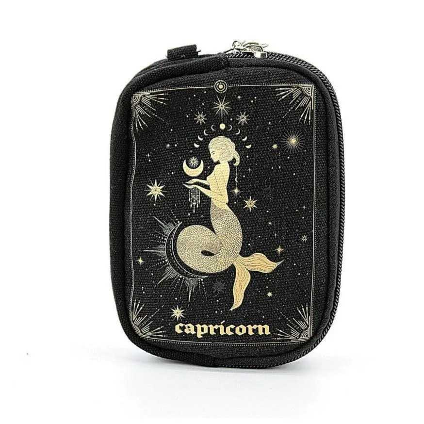 Zodiac Sign Wristlet Purse